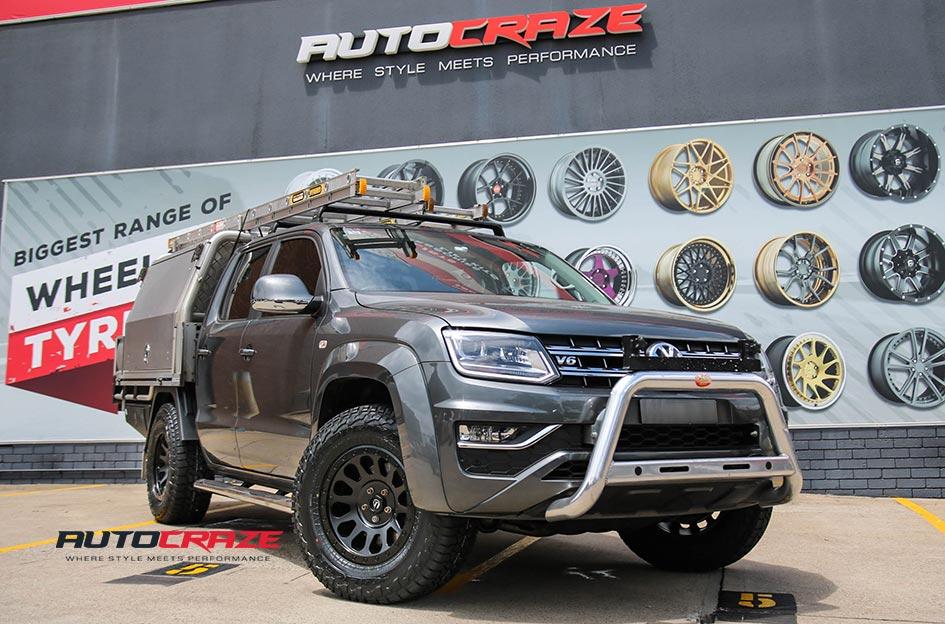 VOLKSWAGEN AMAROK VECTOR BLACK MACHINED